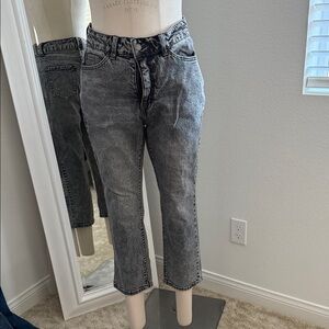 Time and Tru Black Cropped Jeans